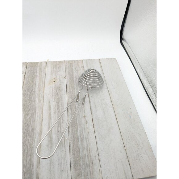 Pampered Chef #1 Egg Separator, 9 1/2" Stainless Steel, Retired #1187 - Picture 4 of 6